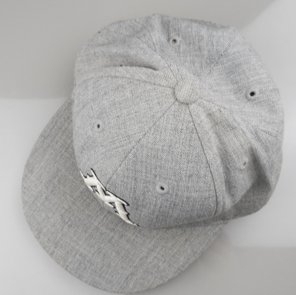 Moondoggies Cap Hat Surf Skate Gray & White Men's Wool Blend - Picture 4 of 11